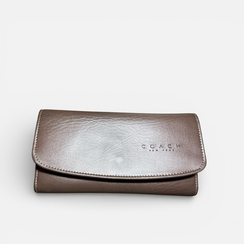 Authentic Vintage Coach Brown Leather Wallet | Classic Style 🤎👜